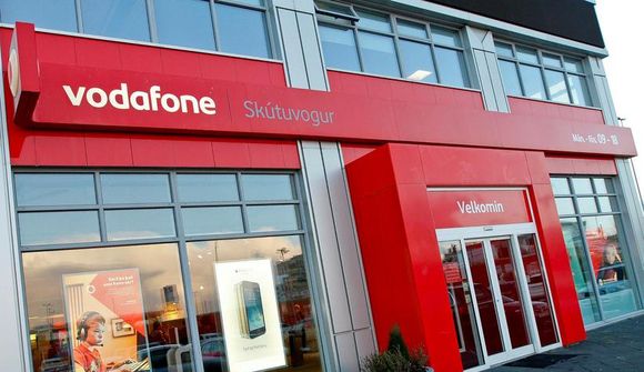 Vefkerfi Vodafone rafrænt fjarskiptanet