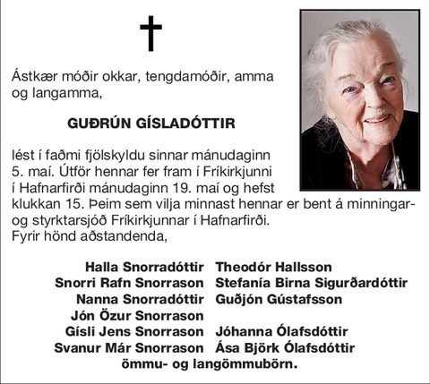 Guðrún Gísladóttir