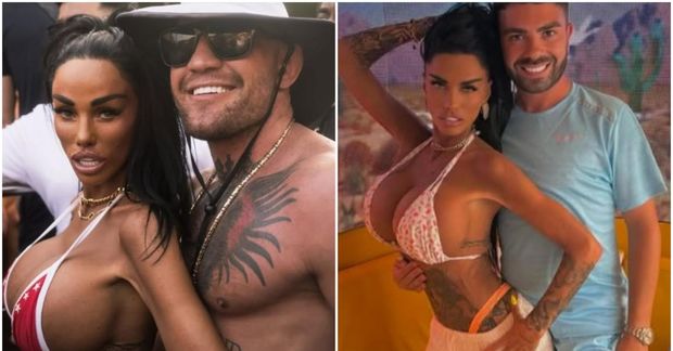 Katie Price nýtur sín á Ibiza.