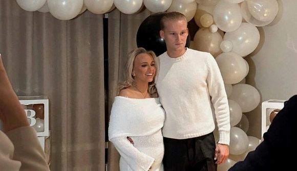 Lára Clausen og Jens Wessman í skýjunum 