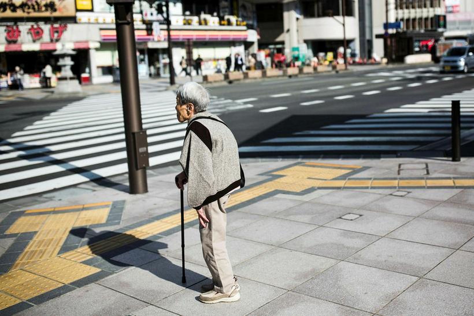 Japanskir bílstjórar yfir 75 ára aldri eru hvattir til að …