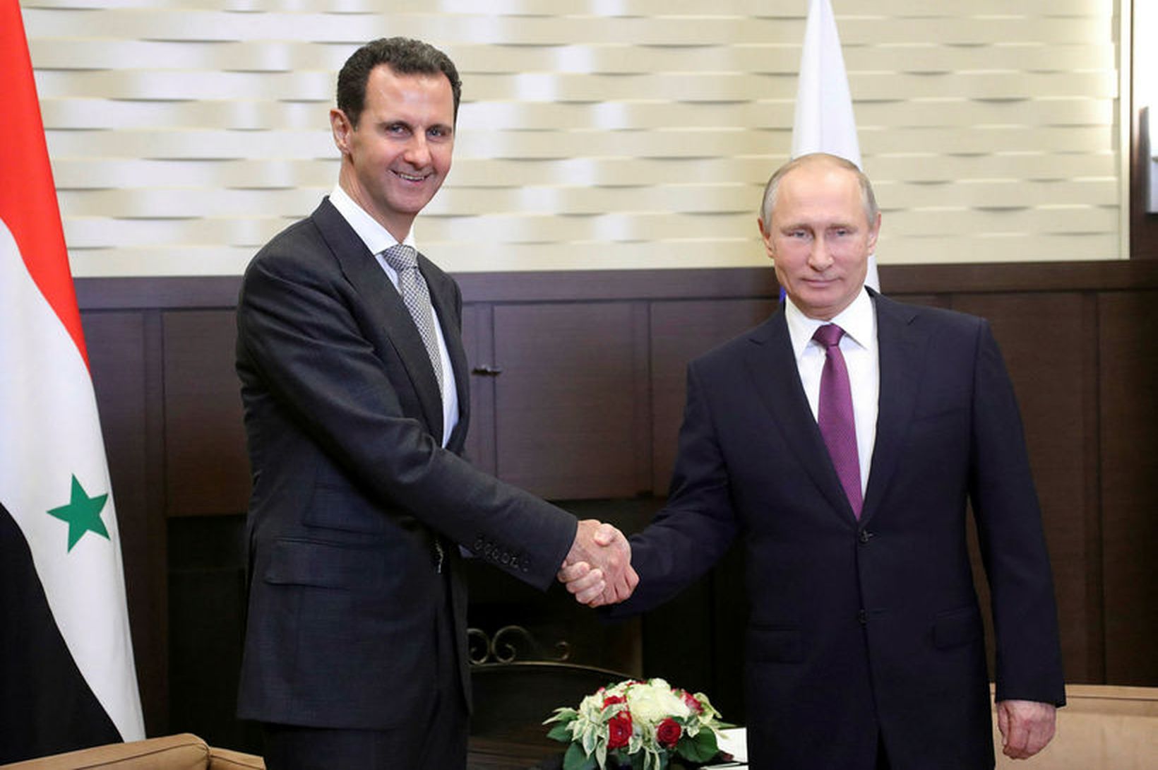 Pútín og Assad funda um samstarf