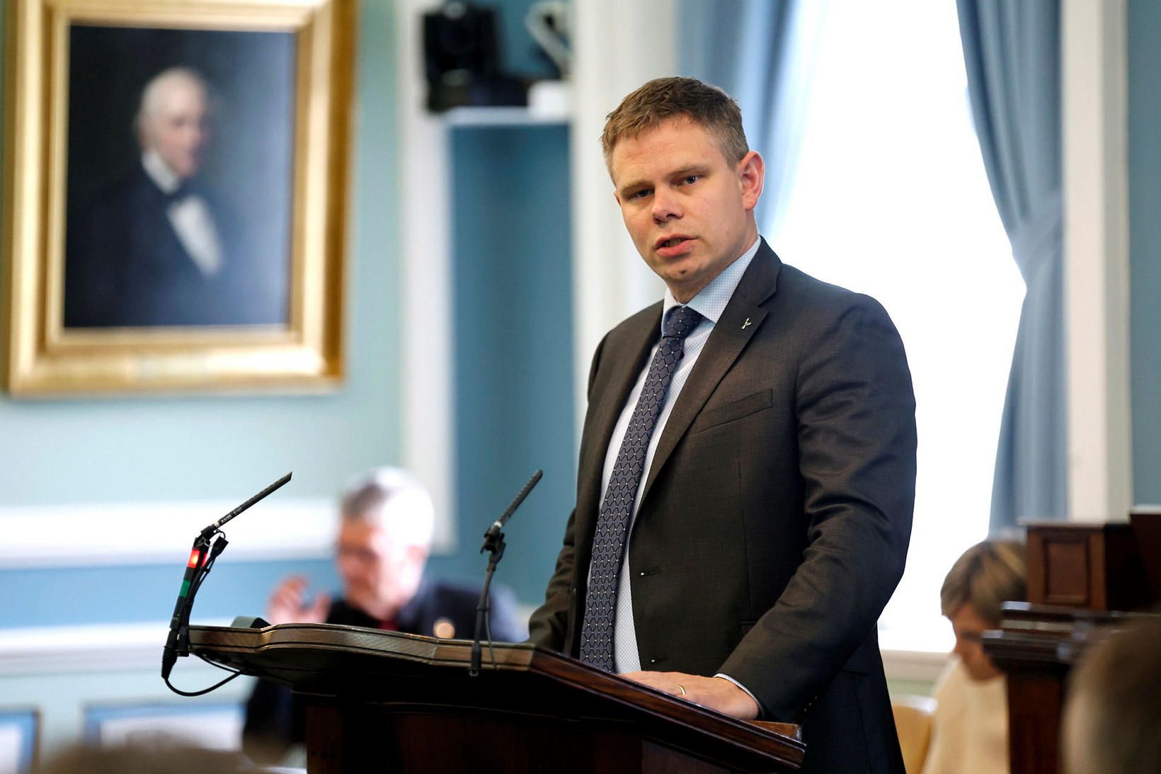 Vilhjálmur Árnason, formaður stjórnskipunar- og eftirlitsnefndar.