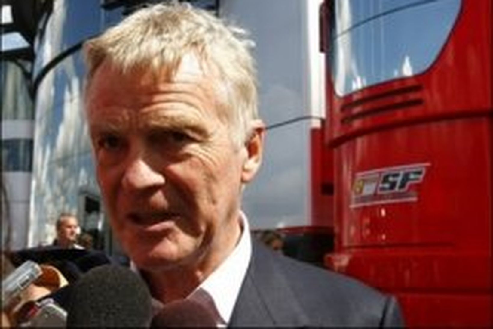 Max Mosley, forseti FIA.