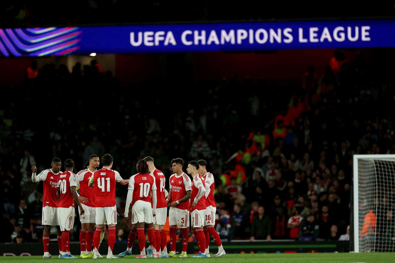 Arsenal í undanúrslit Meistaradeildarinnar