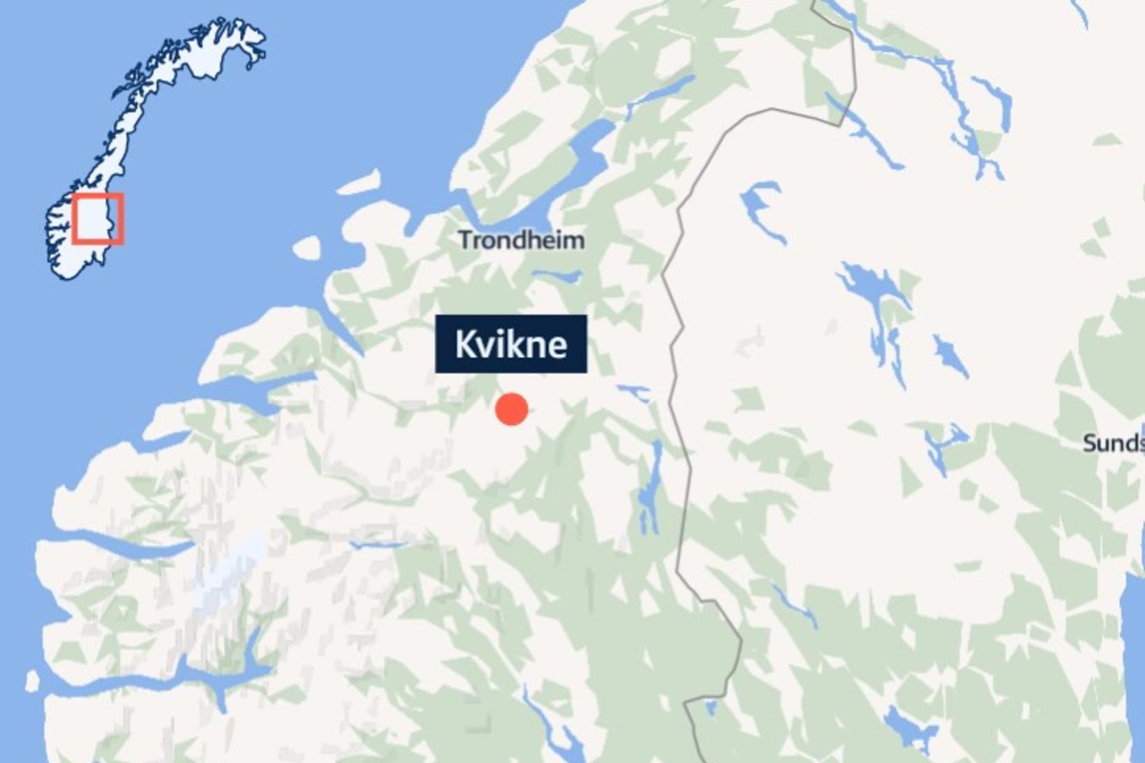 Þrír látnir í umferðarslysi í Noregi