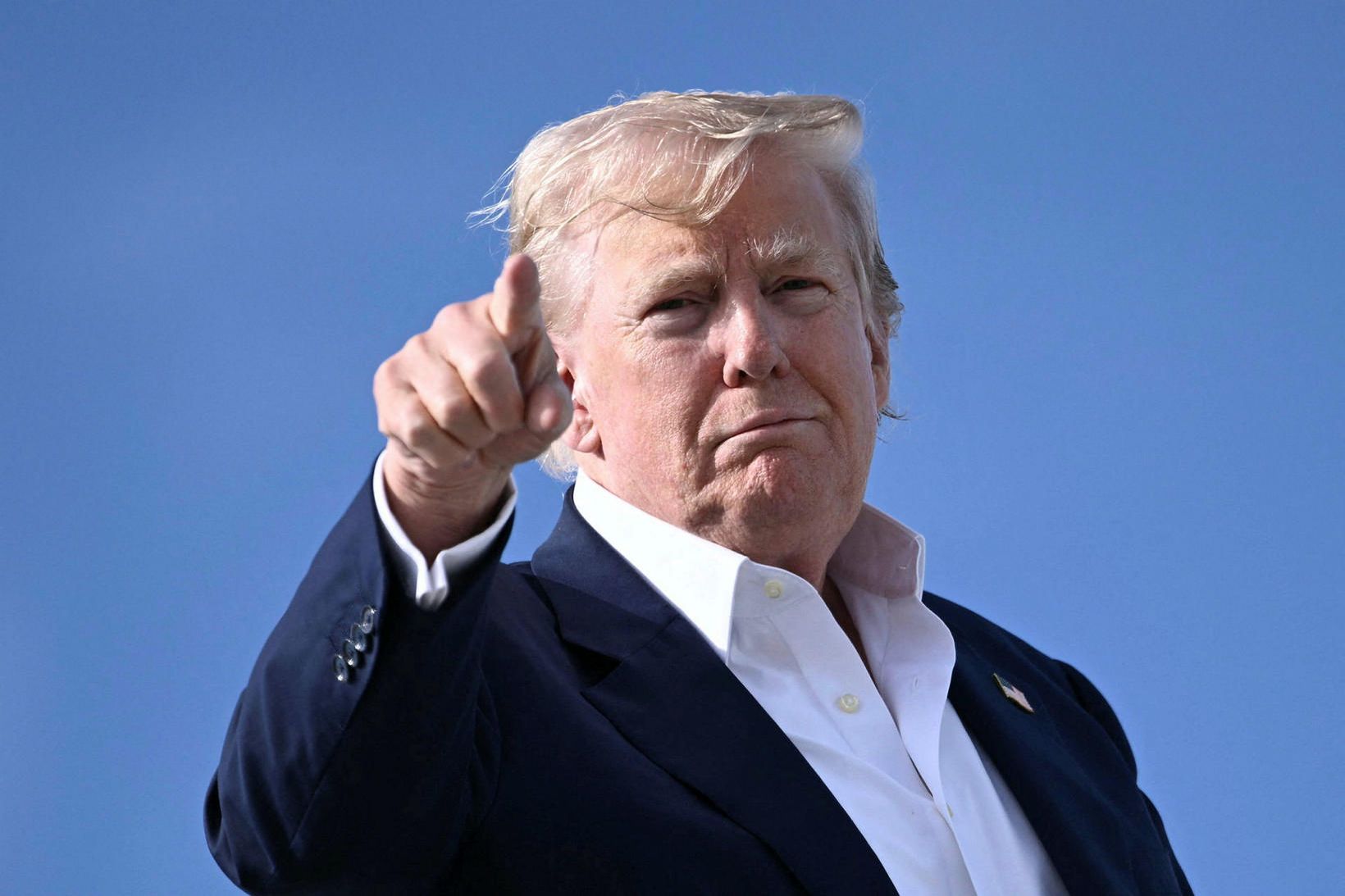 Donald Trump Bandaríkjaforseti.