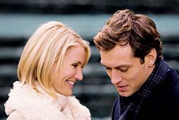 Cameron Diaz og Jude Law í goðsagnarkenndum hlutverkum sínum.