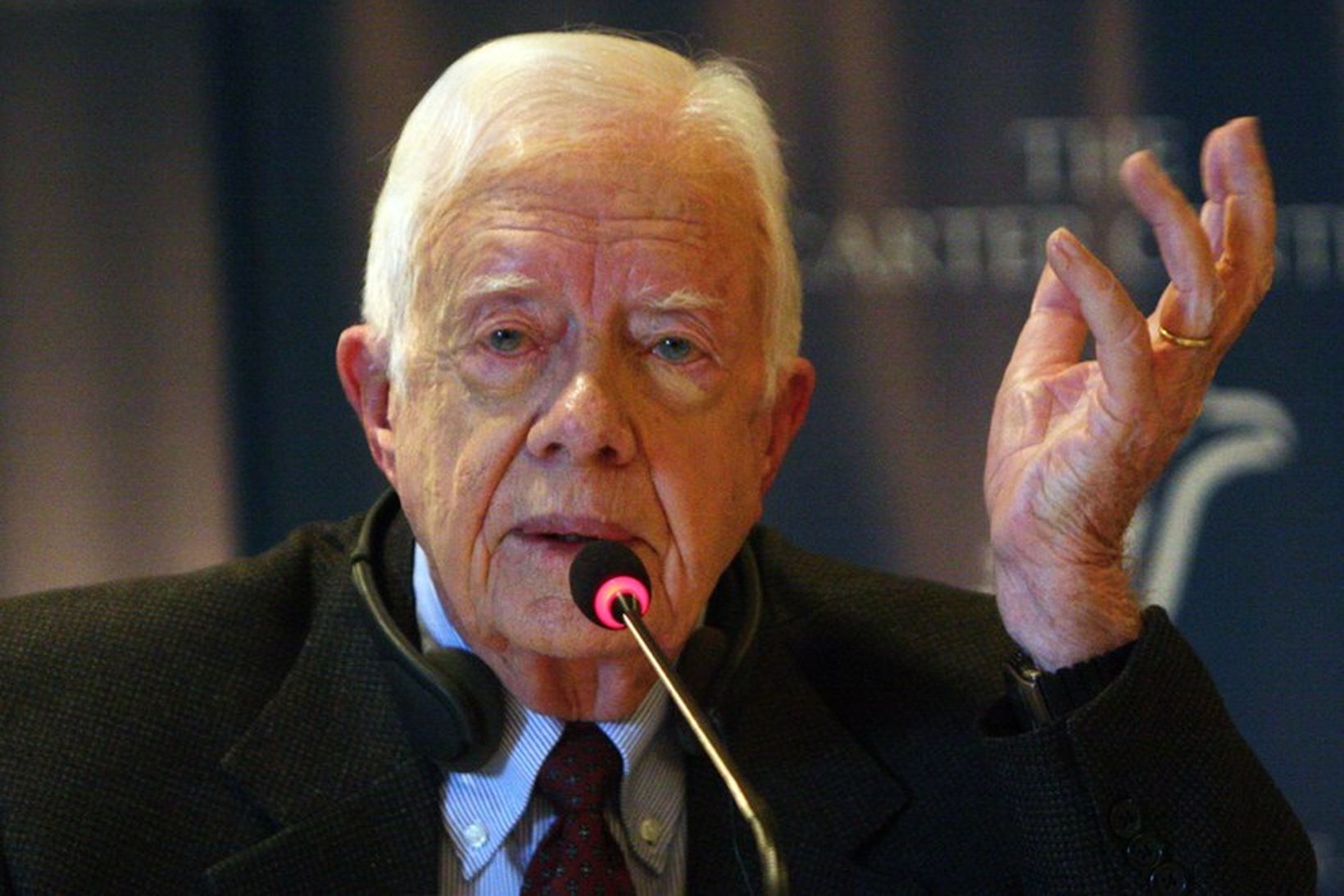 Jimmy Carter, fyrrverandi forseti Bandaríkjanna.