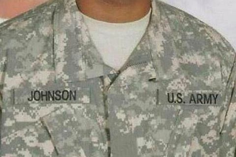 Micah Johnson var í varaliði hersins.