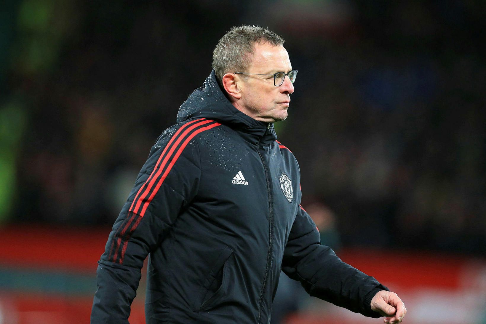 Ralf Rangnick, bráðabirgðastjóri Manchester United.