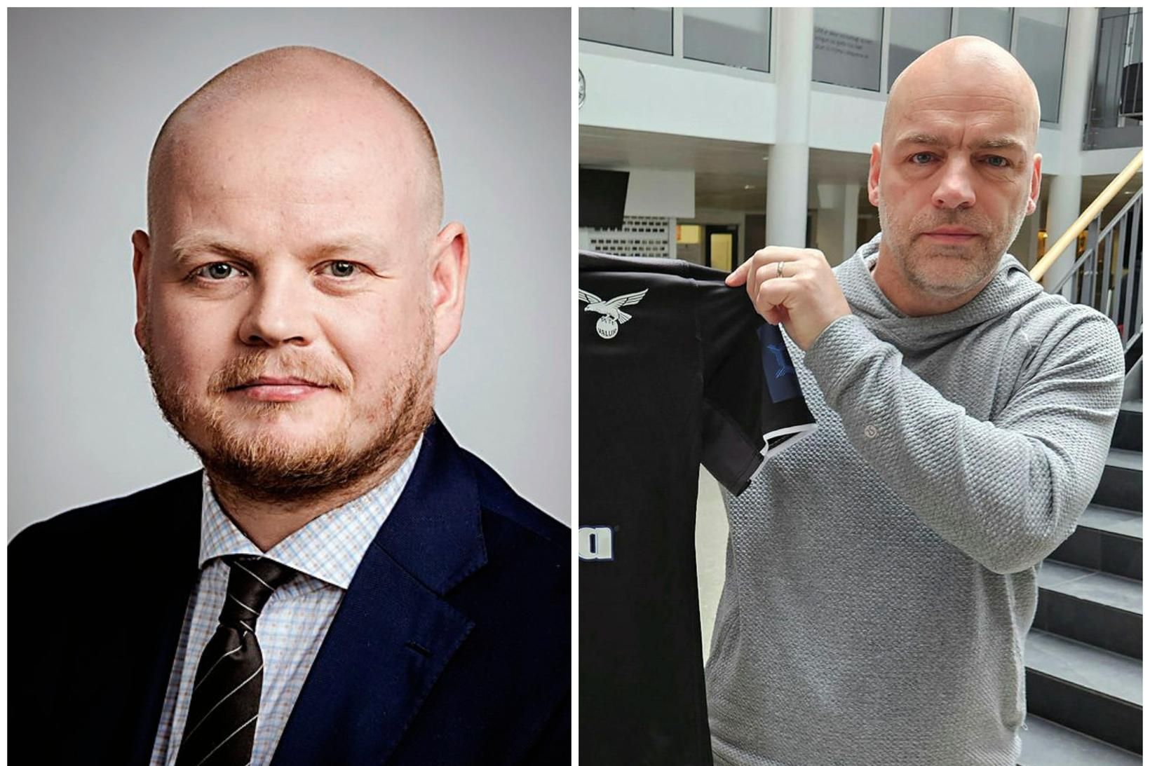 Ágúst Bjarni Garðarsson og Jón Halldórsson nýr formaður HSÍ.