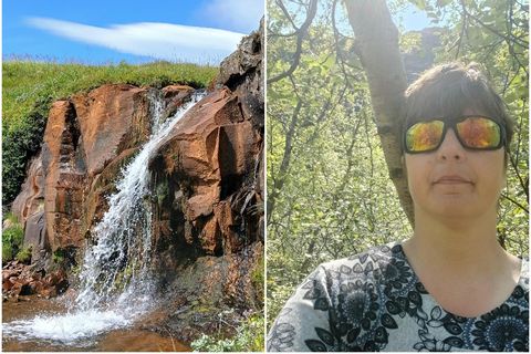 Arna Magnúsdóttir is an experienced hiker.