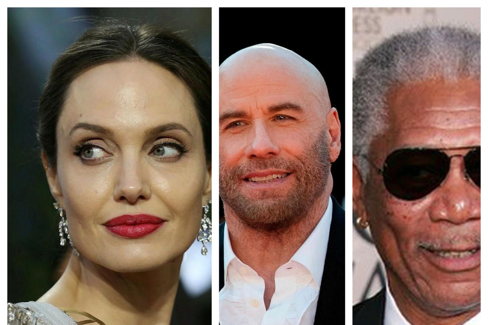 Angelina Jolie, John Travolta og Morgan Freeman kunna að fljúga.