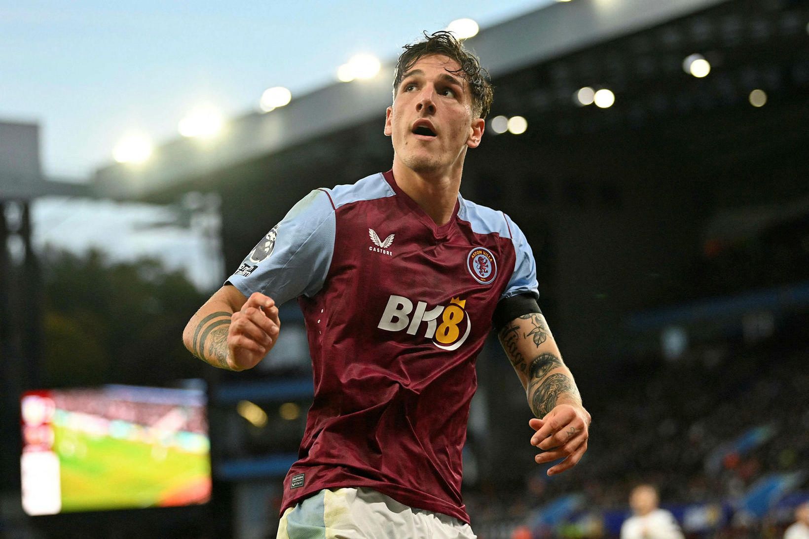 Nicolo Zaniolo skoraði mark Aston Villa.