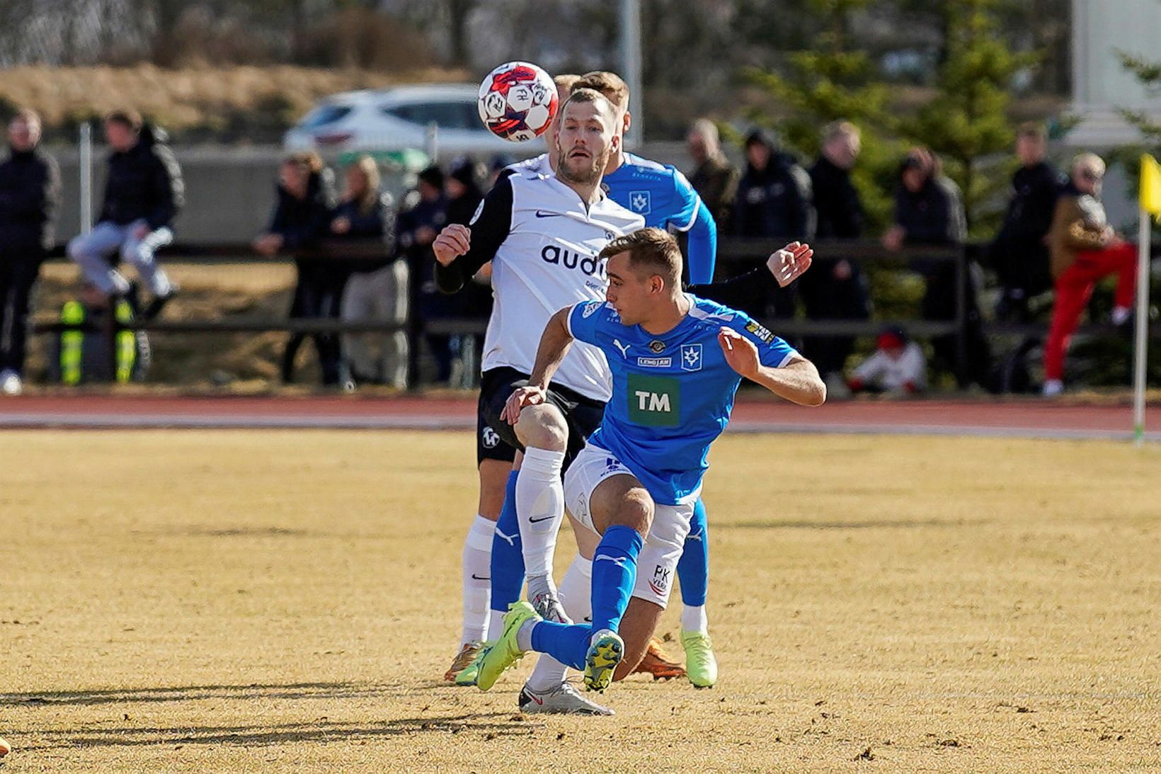 Björn Daníel Sverrisson átti flottan leik fyrir FH í dag.