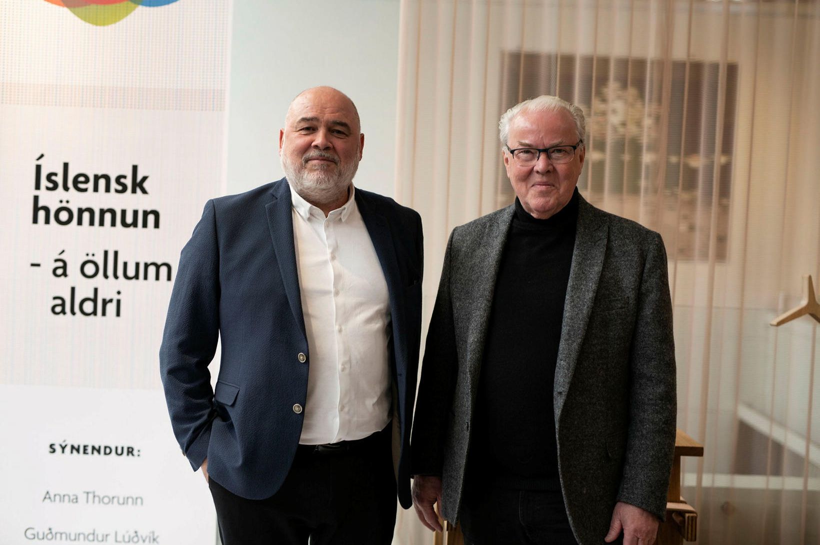 Logi og Eyjólfur í rífandi hönnunarstemningu