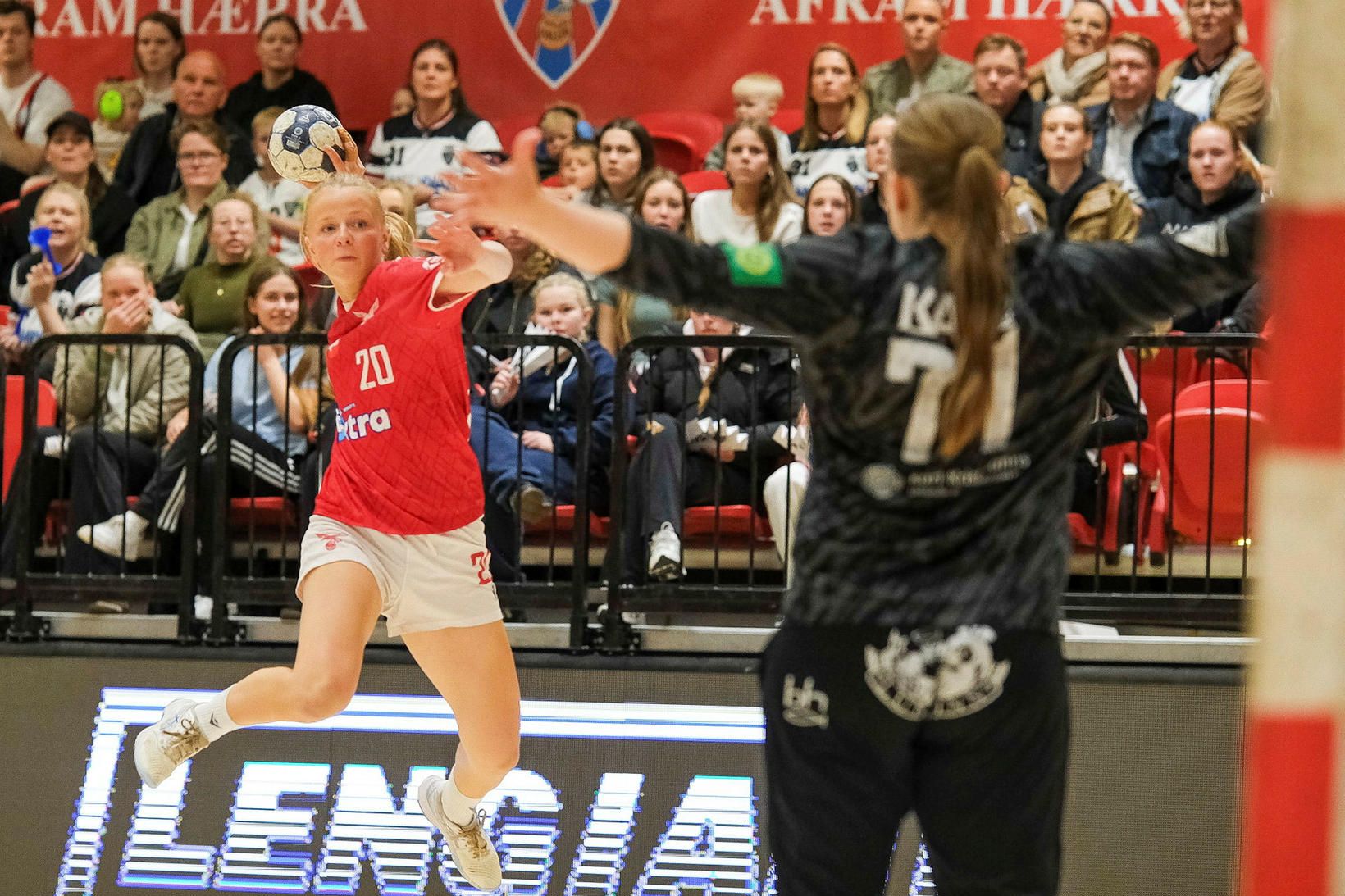 Klár í fjórða leikinn: Verð ekkert sjóveik