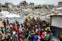 Hamas-samtökin höfunuðu nýlega tillögu Ísraela um vopnahlé á Gasa.