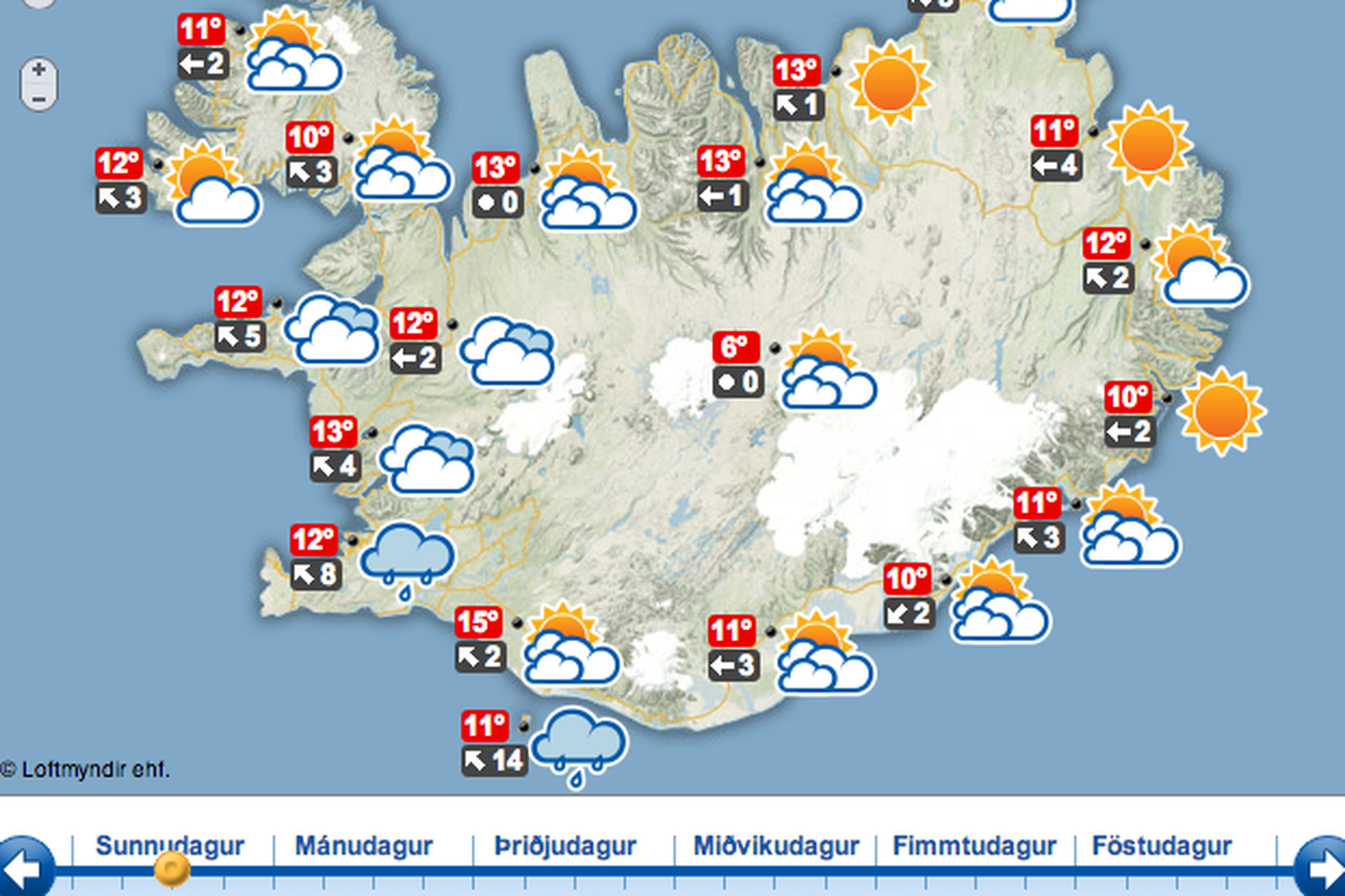 Veðurvefur mbl.is