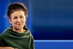 Pólski Nóbelshöfundurinn Olga Tokarczuk.