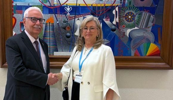 Alma fundaði með heilbrigðisráðherra Palestínu 