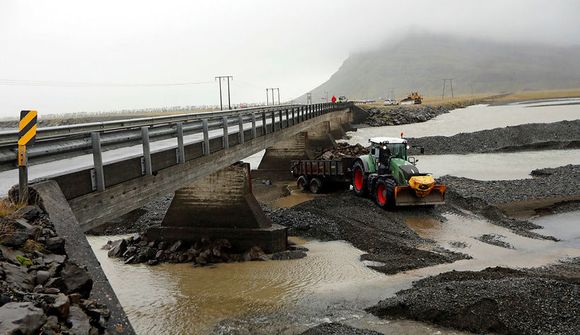 Aukin hætta á rofi við undirstöður brúa