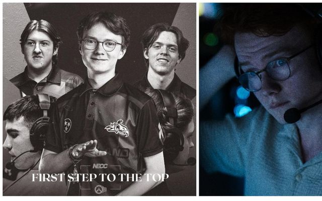 Emil Páll og félagar hans í liði Cumberland University í Overwatch hafa náð góðum árangri …