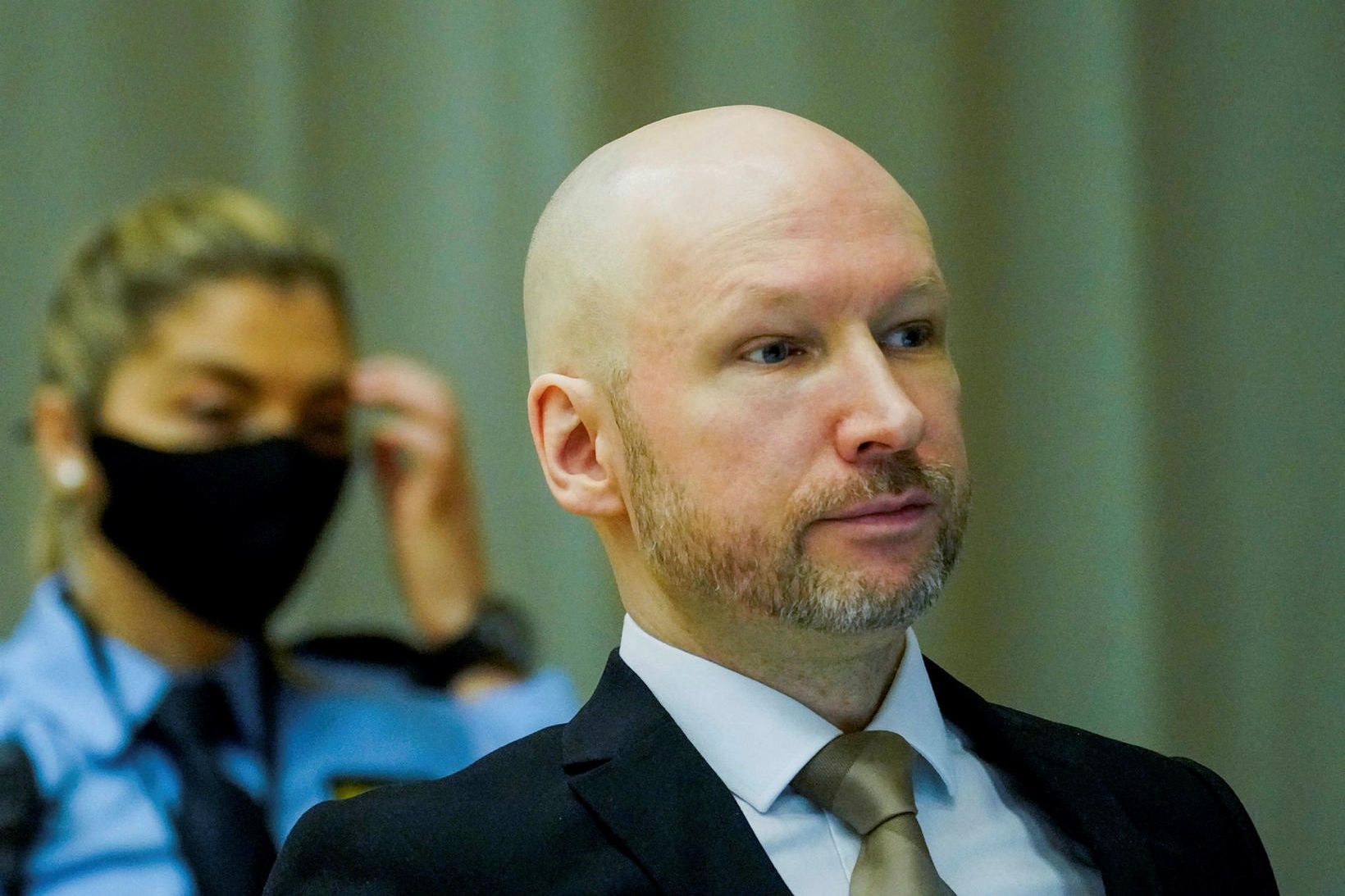 Anders Behring Breivik myrti 77 manns árið 2011.