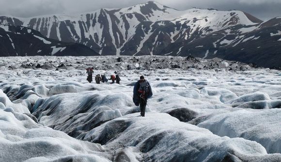 Skeiðarárjökull hopaði um 400 metra