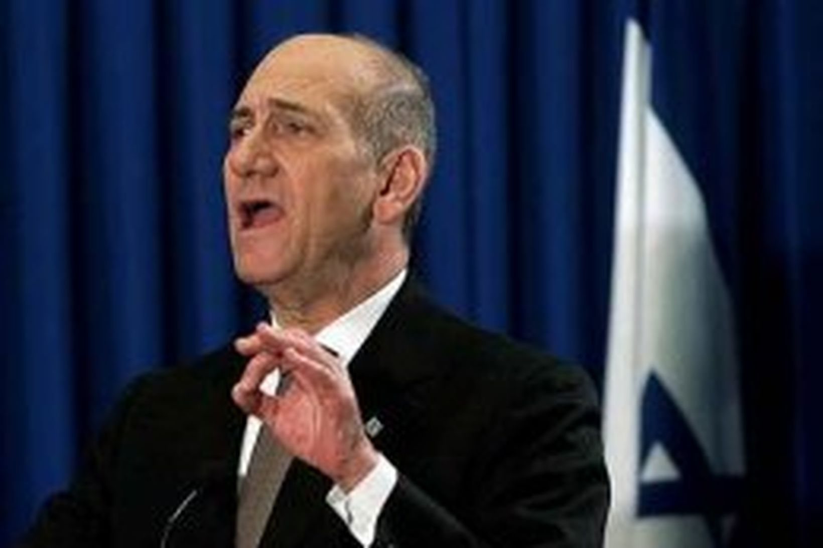 Ehud Olmert, forsætisráðherra Ísraels.