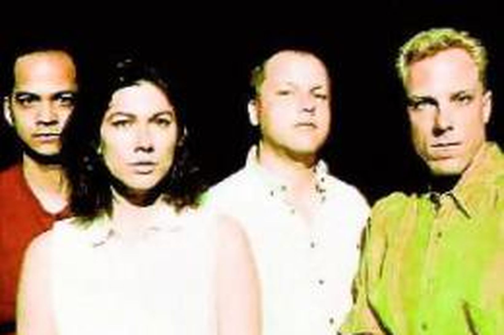 Pixies. Joey Santiago, Kim Deal, Frank Black og David Lovering.