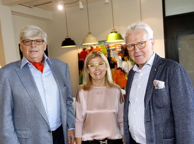 Gísli Guðmundsson, Erla Þórarinsdóttir og Sævar Karl Ólason.