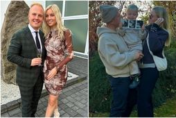 Egill og Thelma eiga fyrir soninn Patrik sem er þriggja ára.