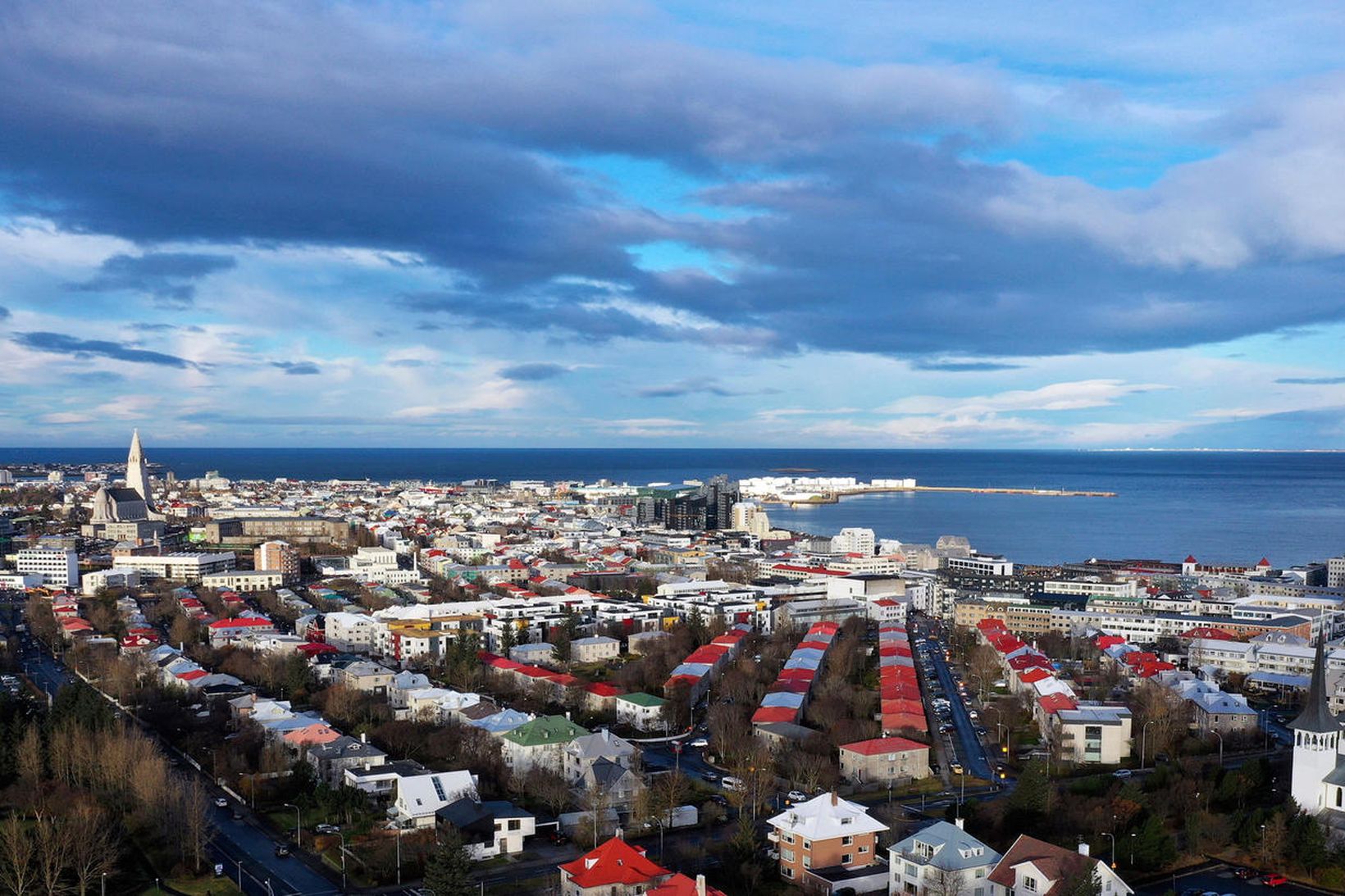 Meðalhiti í Reykjavík í september var 6,9 stig.