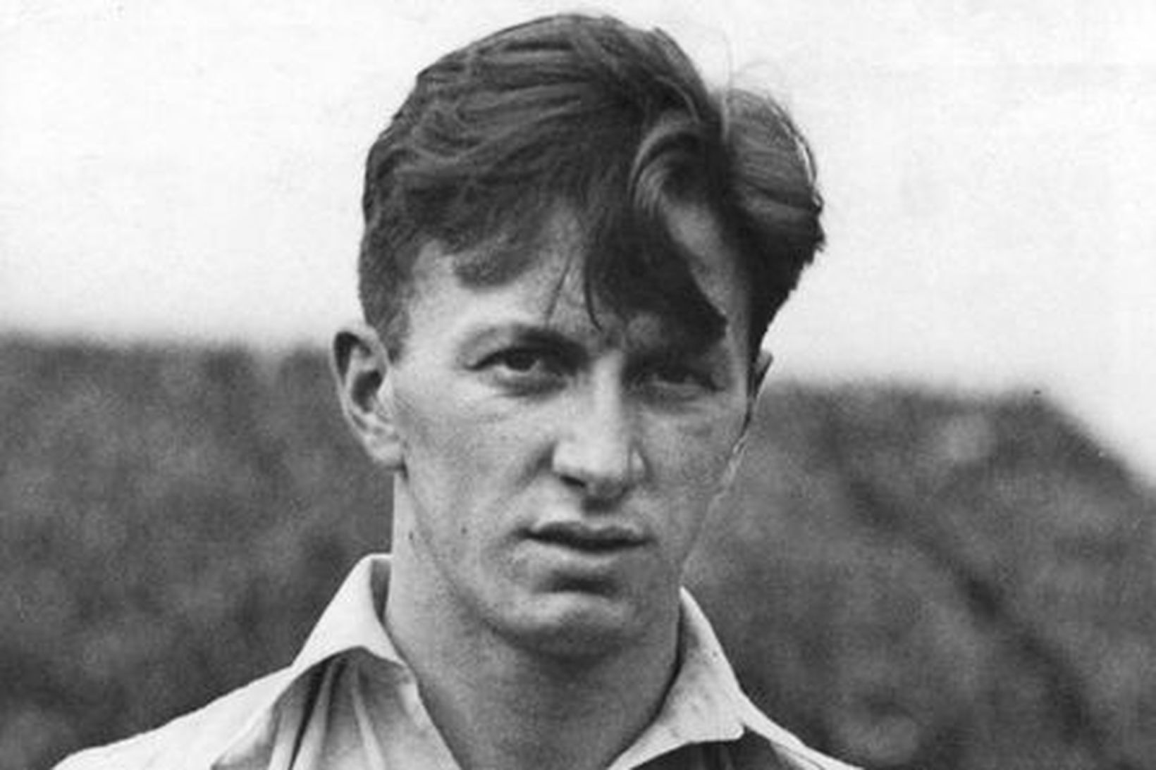 Albert Guðmundsson þegar hann lék með Arsenal 1946.