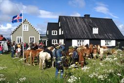 Húsið á Eyrarbakka.