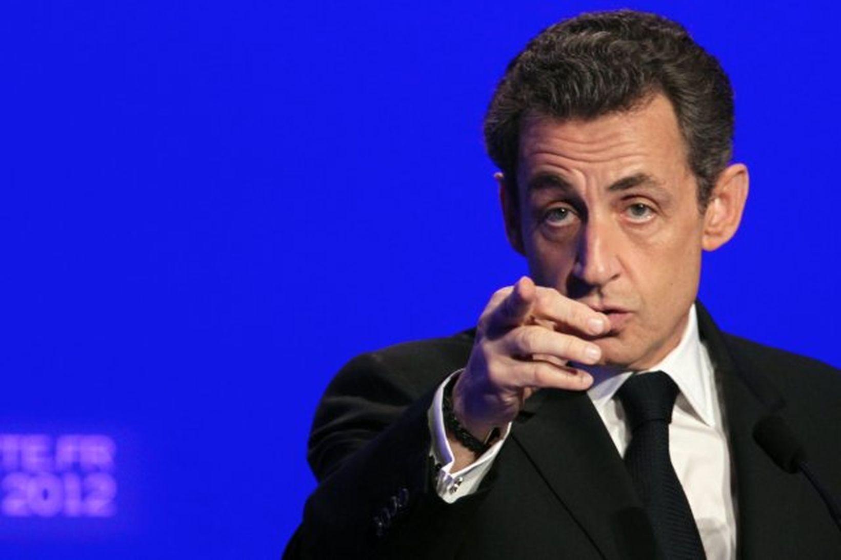 Nicolas Sarkozy, Frakklandsforseti.