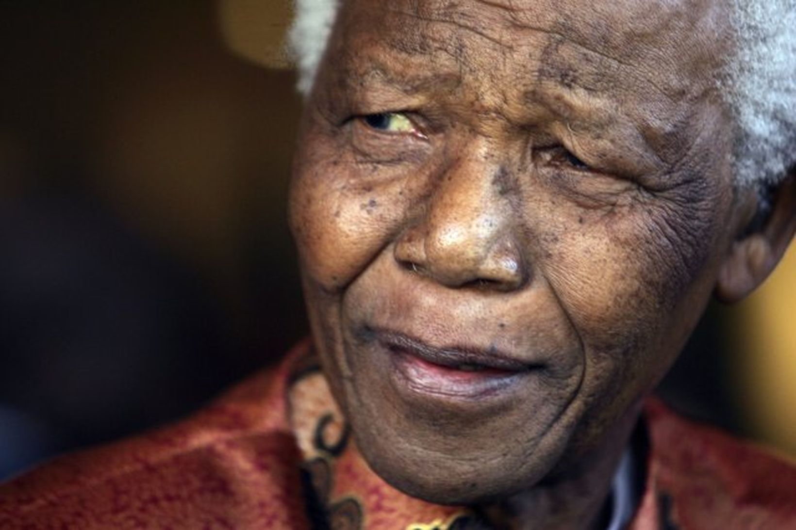 Nelson Mandela, fyrrverandi forseti S-Afríku.