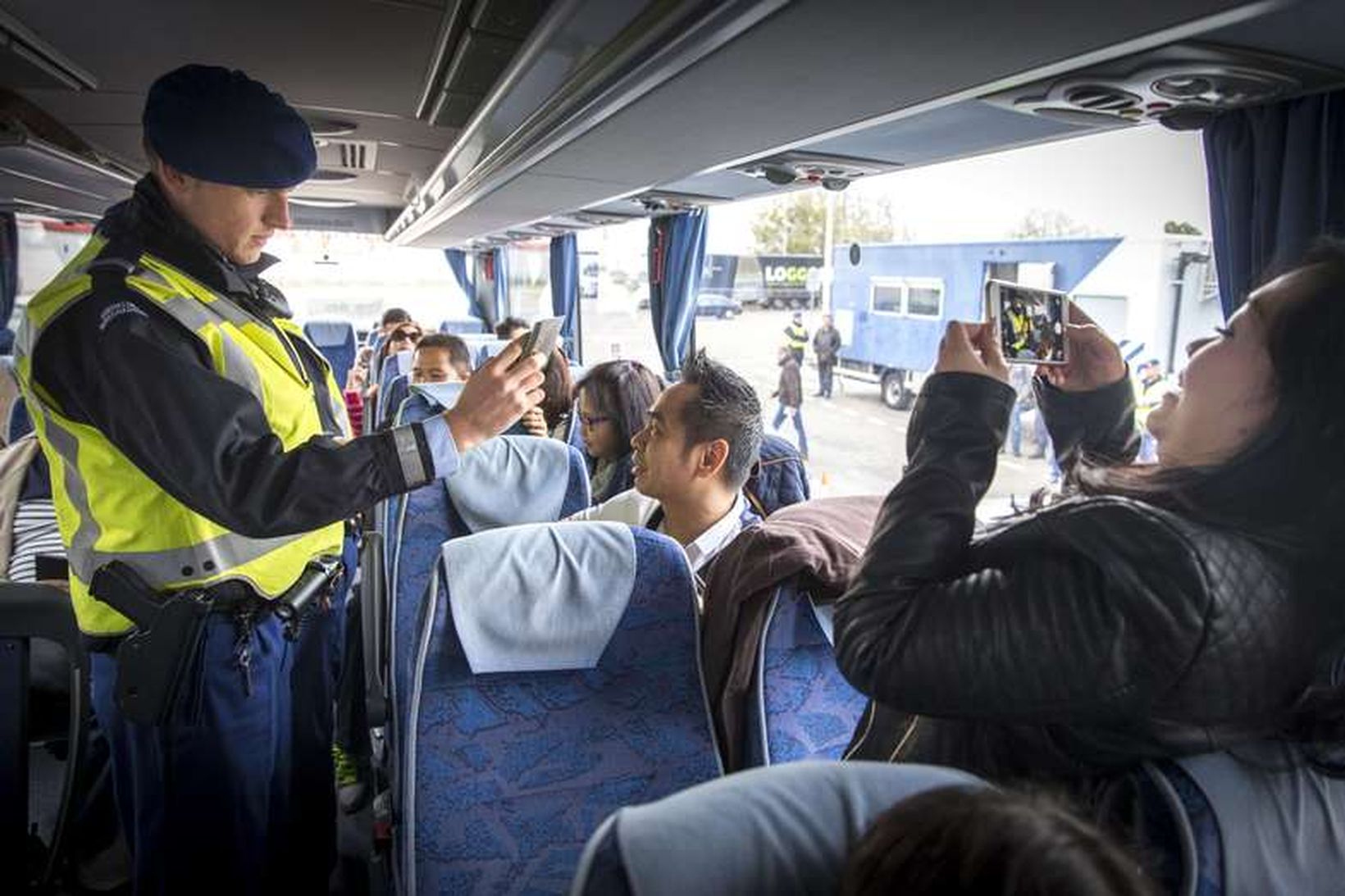 Landamæraeftirlit í Hollandi.