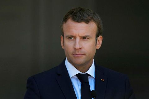Emmanuel Macron, forseti Frakklands.