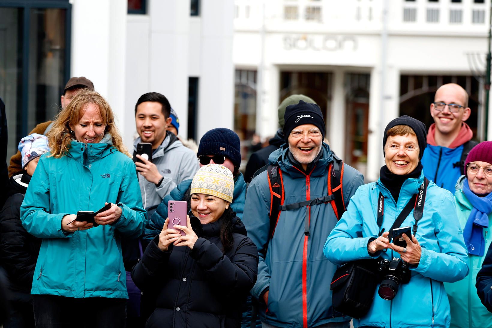 Fjöldi ferðamanna sem kom til landsins jókst 2,2% milli ára.