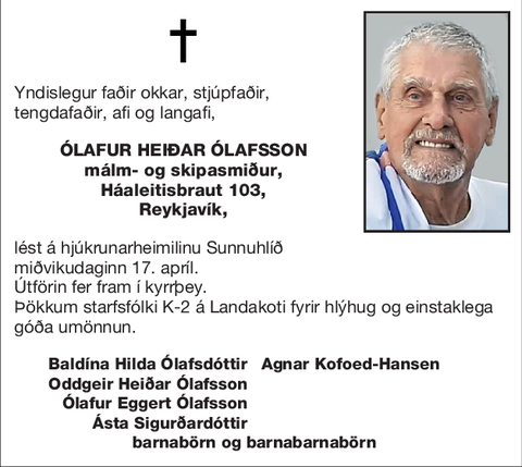 Ólafur Heiðar Ólafsson