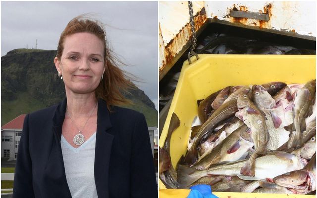 Íris Róbertsdóttir, formaður samtaka sjávarútvegssveitarfélaga og bæjarstjóri í Vestmannaeyjum.