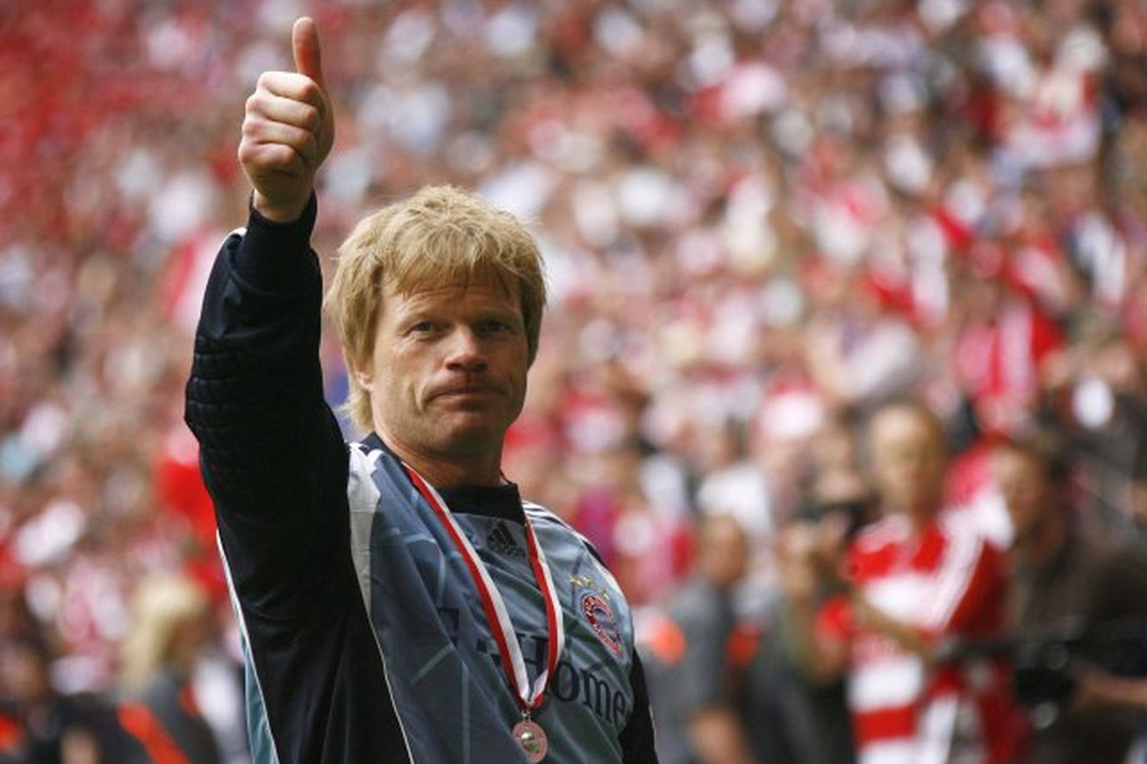 Ætli Oliver Kahn sé góður í körfubolta?