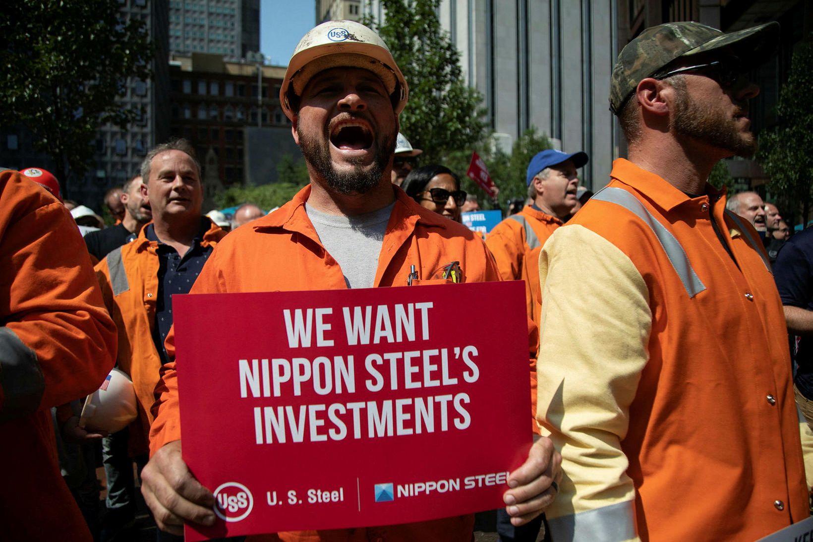 Skiptar skoðanir hafa verið um sölu U.S. Steel til útlendinga.