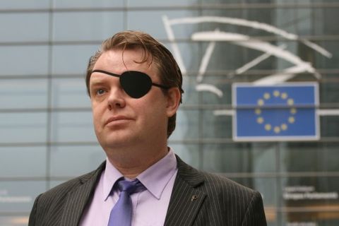 Rick Falkvinge founded the Pirate Party in Sweden in 2006.