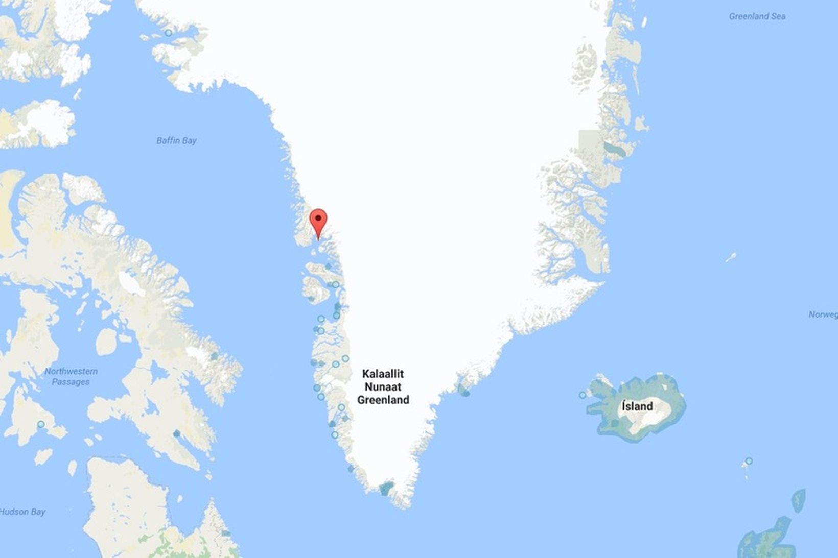 Nuugaatsiaq er á vesturströnd Grænlands.