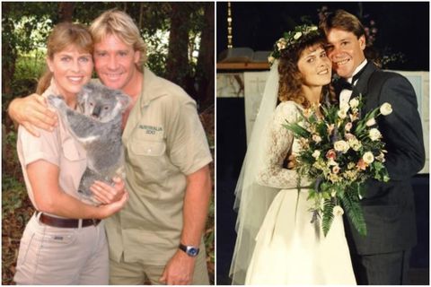 Terri og Steve Irwin.