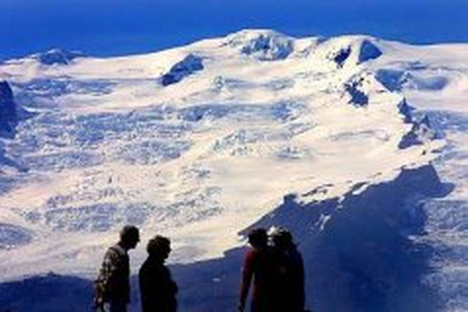 Bráðnun ís og snjós hraðar áhrifum hlýnunar jarðar.